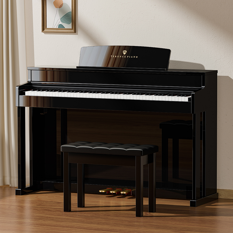 重塑音樂(lè)美學(xué)｜特倫斯數(shù)碼鋼琴E55電鋼琴開(kāi)啟殿堂級(jí)家庭演奏時(shí)代